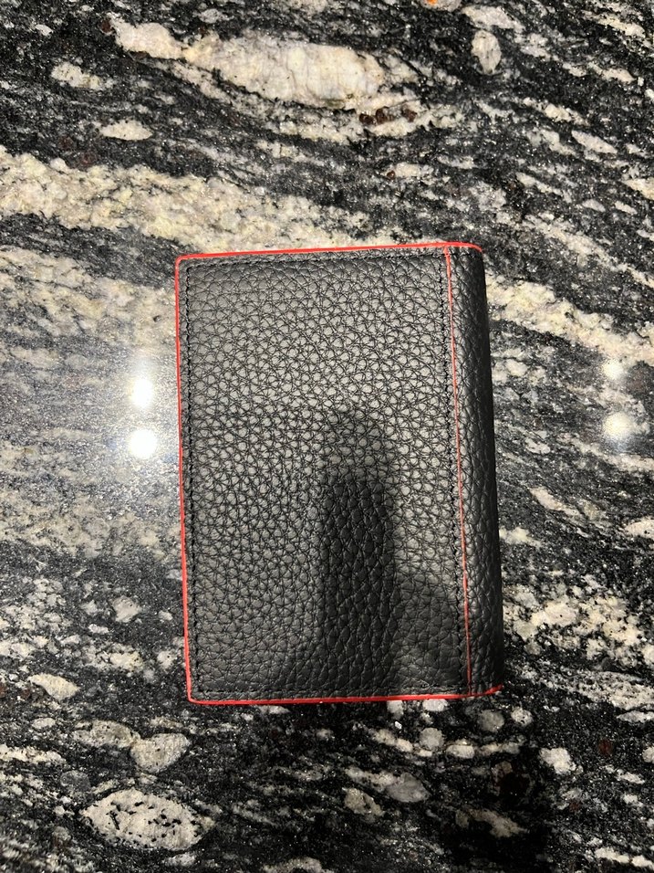 İthal deri Christian Louboutin kartlık - Görsel 3