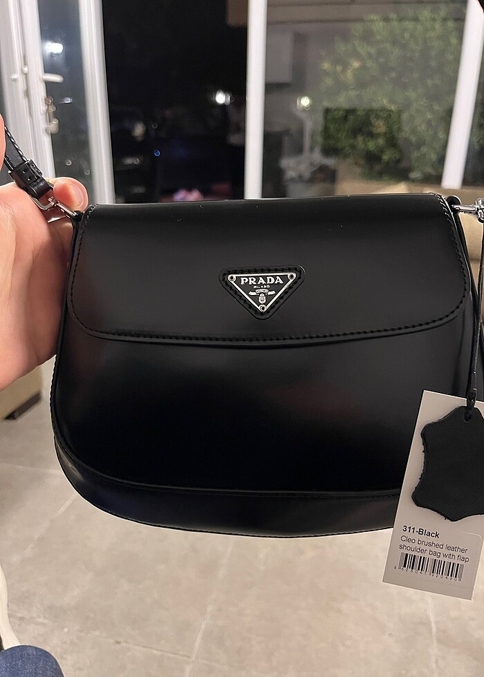 İthal Prada deri çanta - Görsel 2