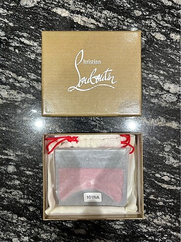 İthal deri Christian Louboutin kartlık - Görsel 5