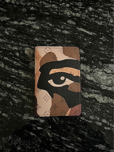 İthal deri Louis Vuitton kartlık - Görsel 2