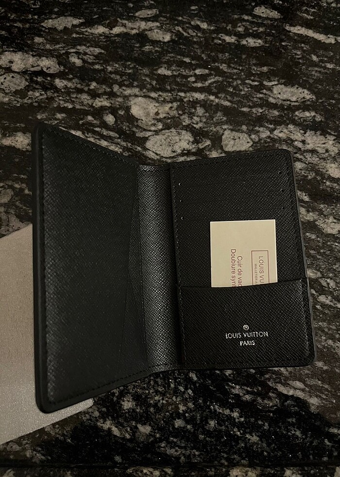İthal deri Louis Vuitton kartlık - Görsel 4