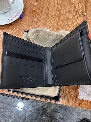İthal deri Bottega Veneta cüzdan - Görsel 2