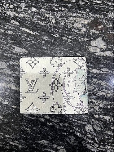 İthal deri Louis Vuitton cüzdan - Görsel 2