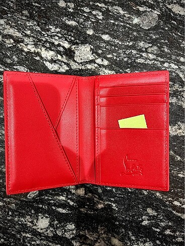 İthal deri Christian Louboutin kartlık - Görsel 3
