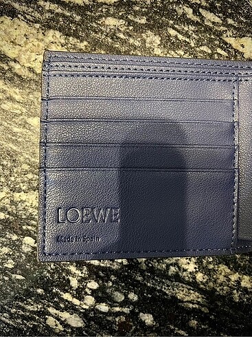 İthal deri Loewe cüzdan - Görsel 6