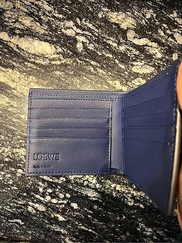İthal deri Loewe cüzdan - Görsel 5
