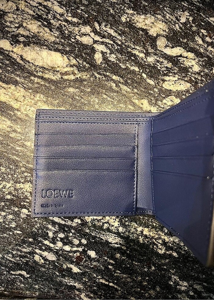 İthal deri Loewe cüzdan - Görsel 5