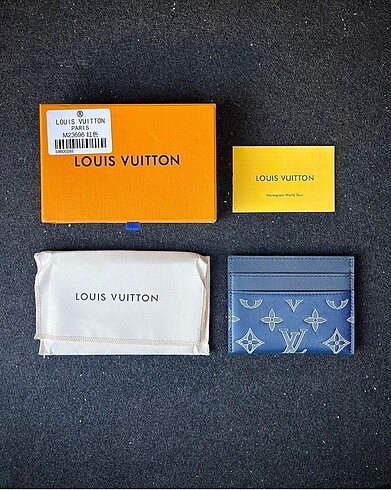 İthal deri Louis Vuitton kartlık