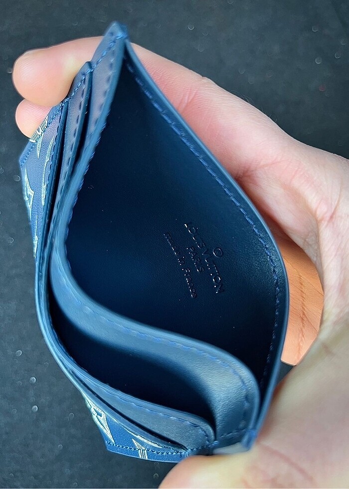 İthal deri Louis Vuitton kartlık - Görsel 4