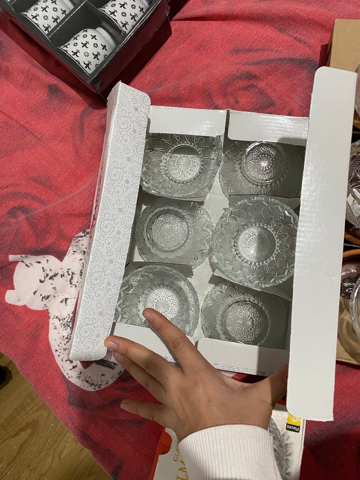 Desenli Cam Kase - Görsel 3