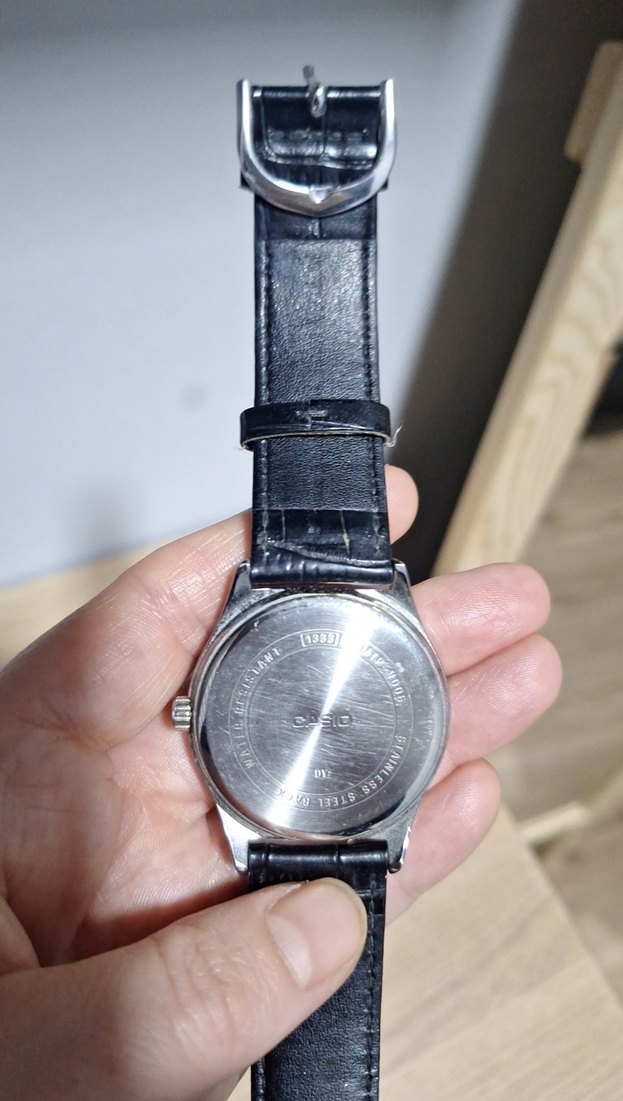 Casio Klasik Siyah Erkek Kol Saati - Görsel 4