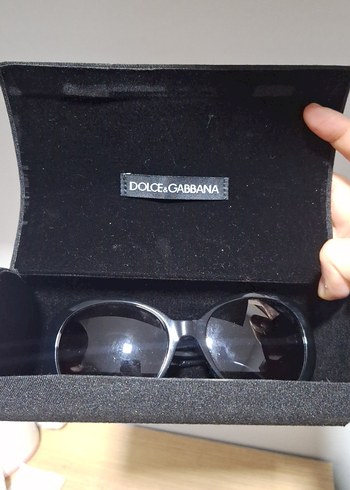 D&G orjinal marka Çiçek Detaylı Kemerli Siyah Kadın Gözlüğü - Görsel 7