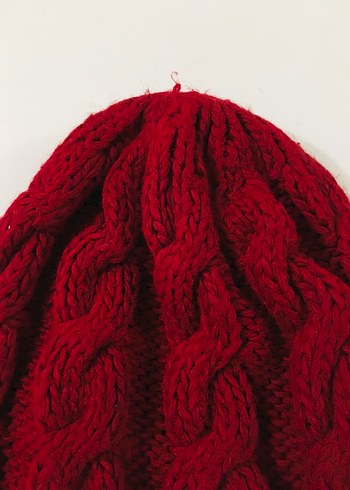 Bayan kışlık kalın yün bere - Görsel 2