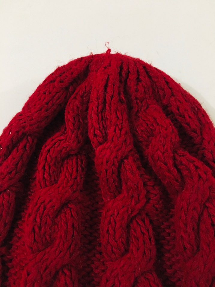 Bayan kışlık kalın yün bere - Görsel 2