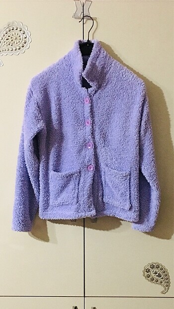 Bayan peluş sweatshirt