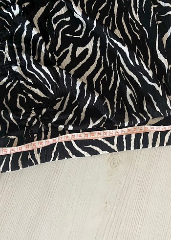 Zebra Desenli  Eteği - Görsel 2