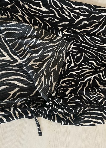 Zebra Desenli  Eteği - Görsel 5