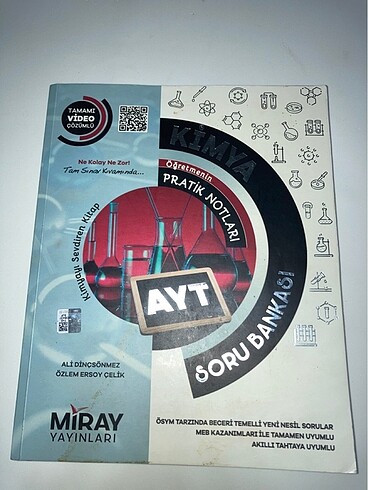 Miray yayınları ayt kimya soru bankası