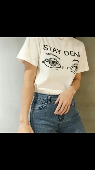 stay dead yarim kollu tshirt