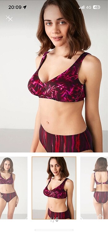 Kom toparlayıcı bikini takımı