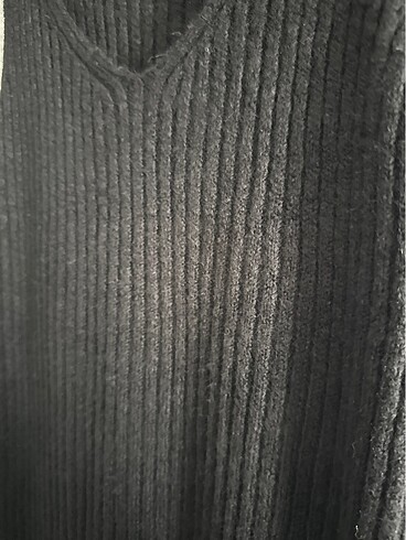 Askılı triko elbise - Görsel 2