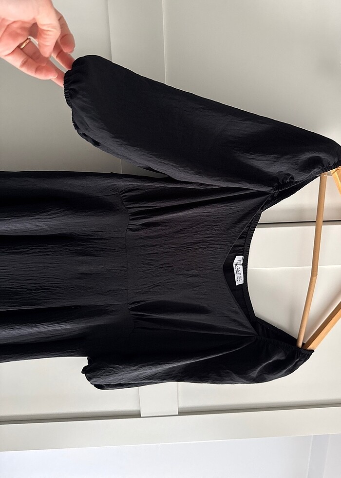 Siyah elbise - Görsel 2