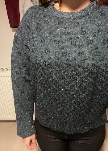 yün vintage kazak - Görsel 2