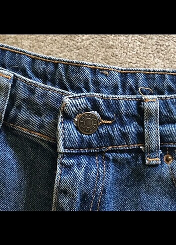 s Beden lacivert Renk Topshop Kadın Kot Şort 