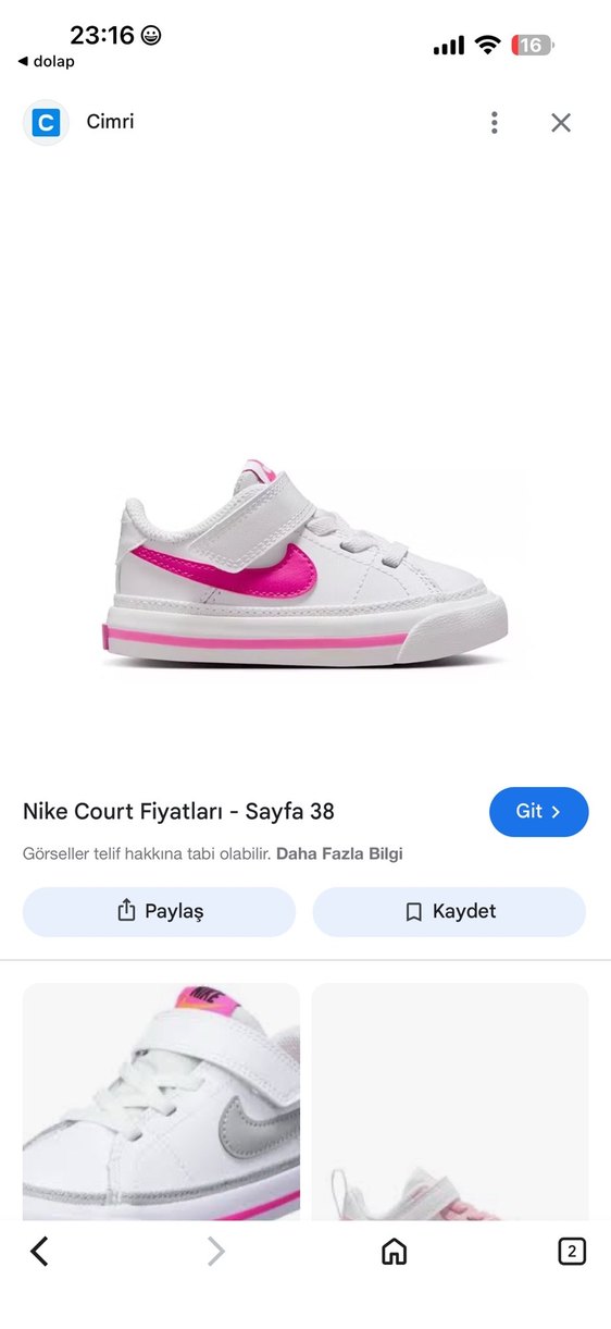 Nike spor ayakkabı - Görsel 2