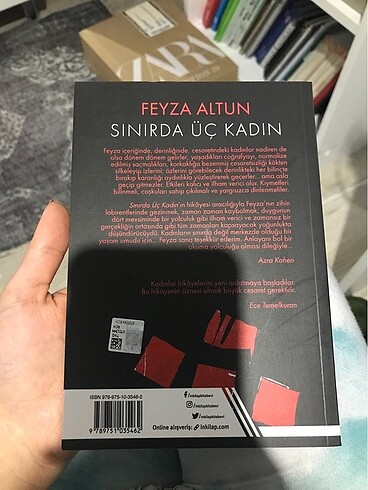  FEYZA ALTUN SINIRDA ÜÇ KADIN