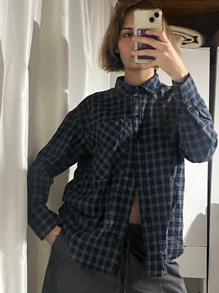 Gömlek kareli - Görsel 3