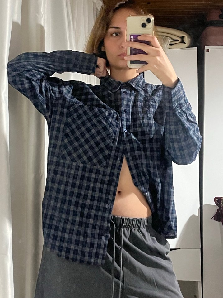 Gömlek kareli - Görsel 5