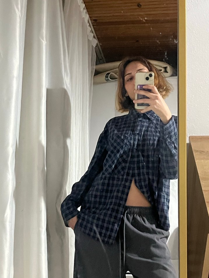 Gömlek kareli - Görsel 2