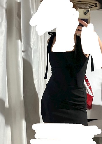 ZARA Siyah Elbise - Görsel 2