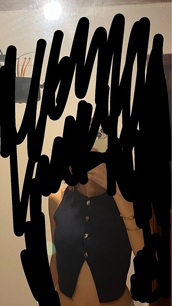s Beden lacivert Renk crop zara