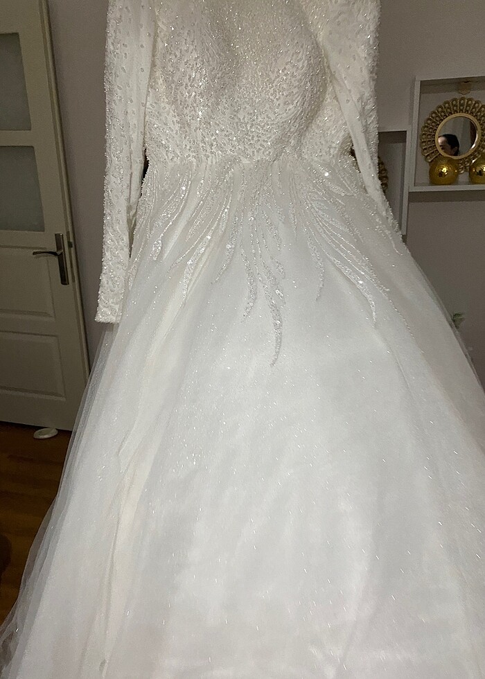 Tesettür Model Gelinlik - Görsel 3