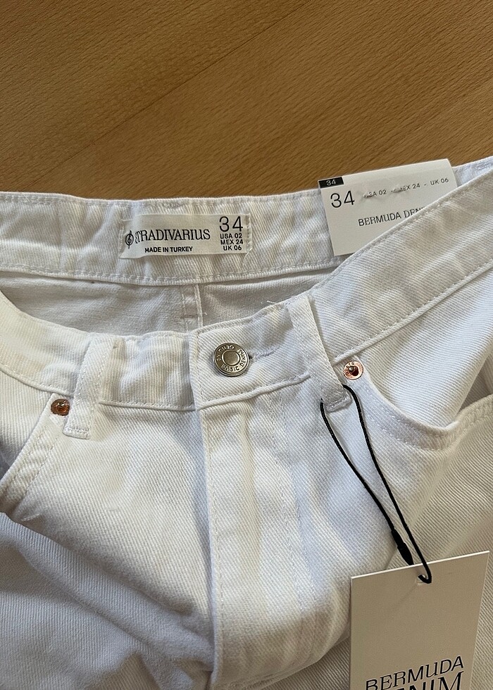 Stradıvarıus kapri şort - Görsel 3