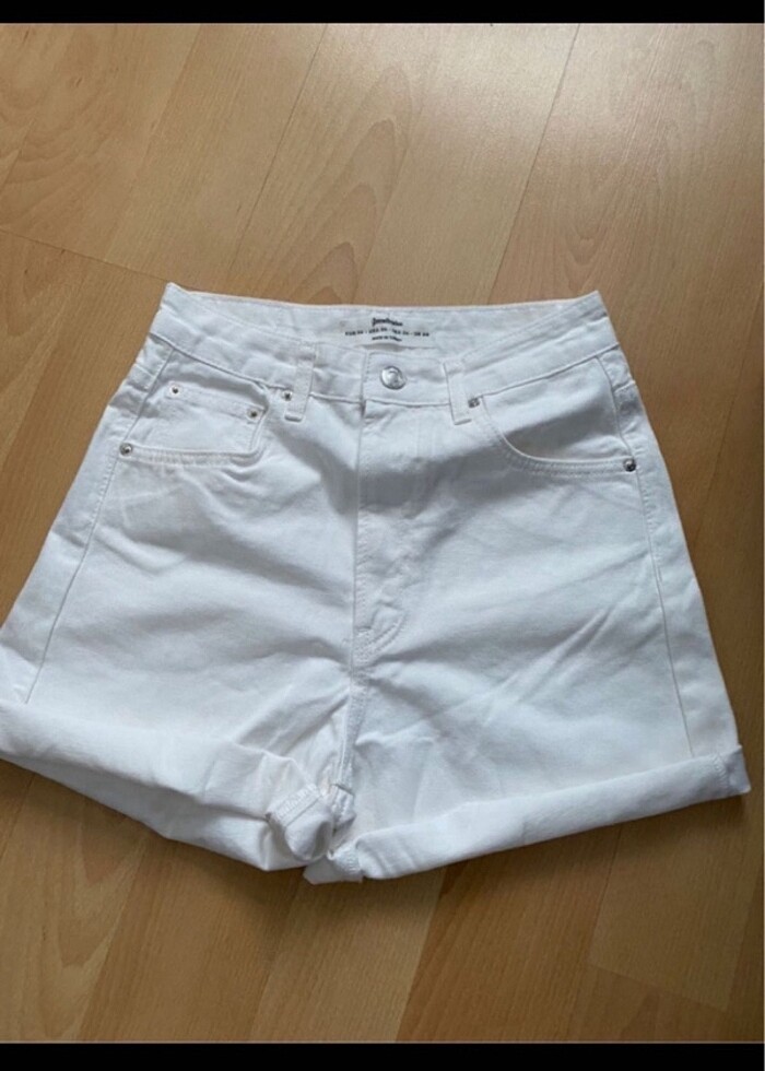 Stradıvarıus jean şort - Görsel 3