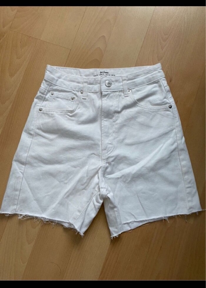 Stradıvarıus jean şort - Görsel 2