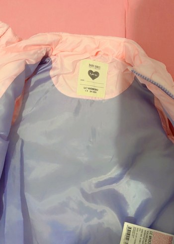 Kızlar için Fermuarlı Beyaz Yelek - Görsel 2