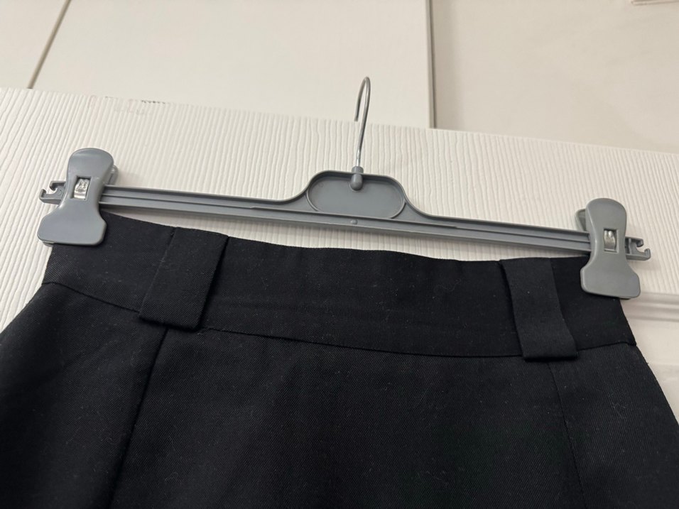 SİYAH  UZUN KEMERLİ  OFİS  ETEĞİ - Görsel 3