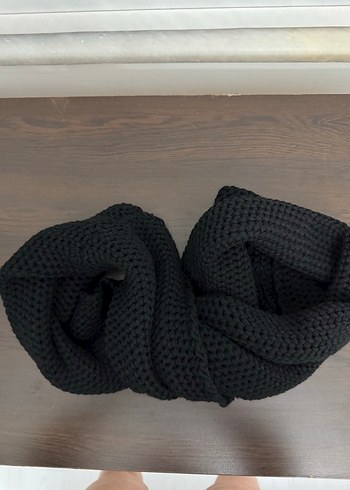 SİYAH KADIN DOLAMALI KAŞKOL - Görsel 5