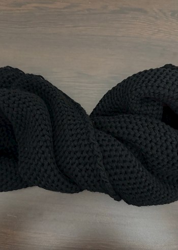 SİYAH KADIN DOLAMALI KAŞKOL - Görsel 6