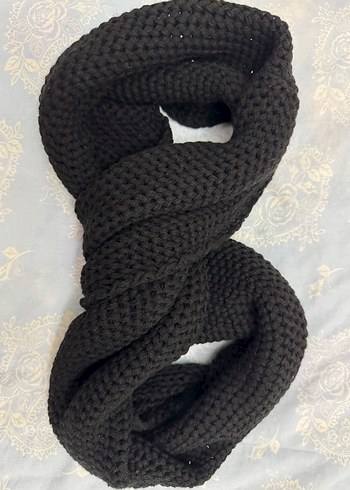 SİYAH KADIN DOLAMALI KAŞKOL - Görsel 4