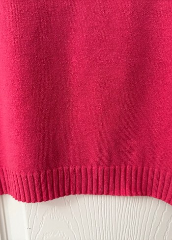 PEMBE MANGO TRİKO KAZAK - Görsel 6