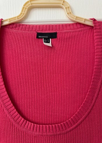 PEMBE MANGO TRİKO KAZAK - Görsel 3