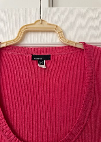 PEMBE MANGO TRİKO KAZAK - Görsel 7