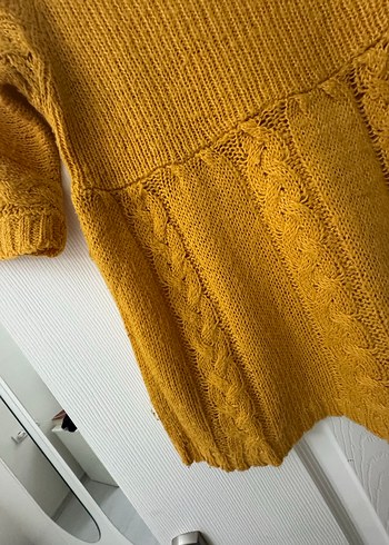 SARI TRİKO MANGO KAZAK - Görsel 7