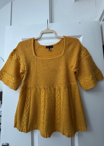 SARI TRİKO MANGO KAZAK - Görsel 3