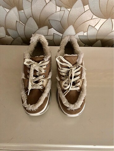 Nine West Krem Camel karışımlı Sneaker